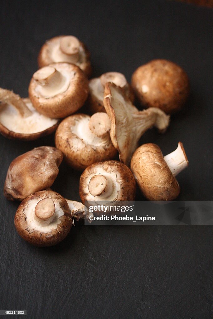 Mixed wild mushrooms