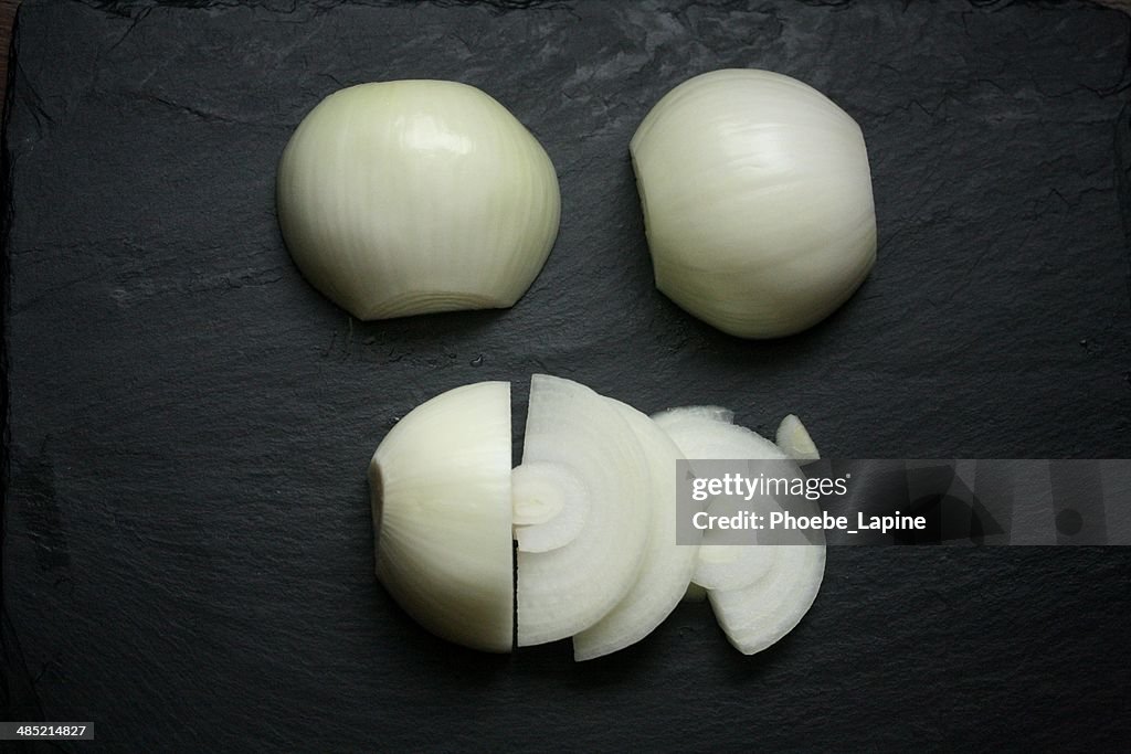 Onions and sliced Onions