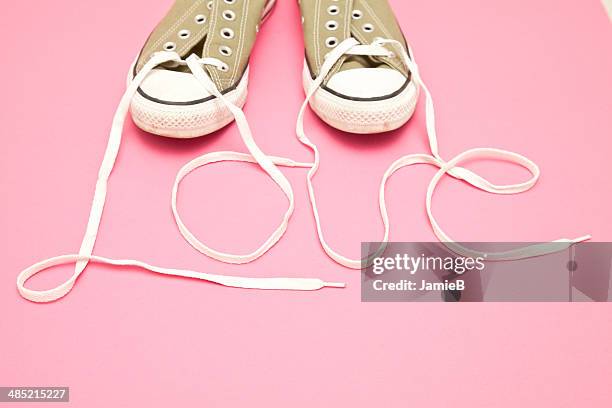 lacci ortografia della parola amore - stringa foto e immagini stock