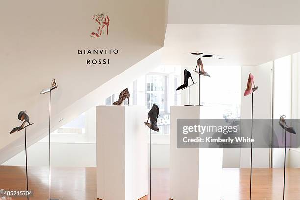 Atmosphere at the Susan Atherton and Barneys New York private luncheon for Gianvito Rossi on August 25, 2015 in San Francisco, California.