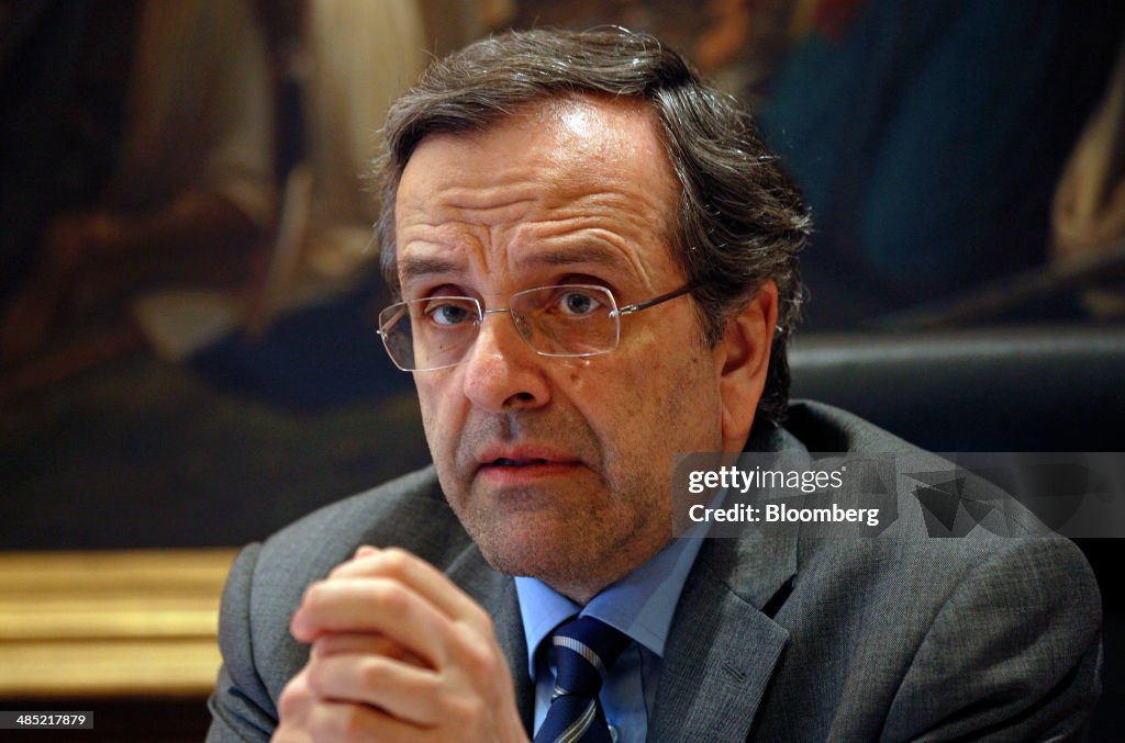 Greek Prime Minister Antonis Samaras Interview