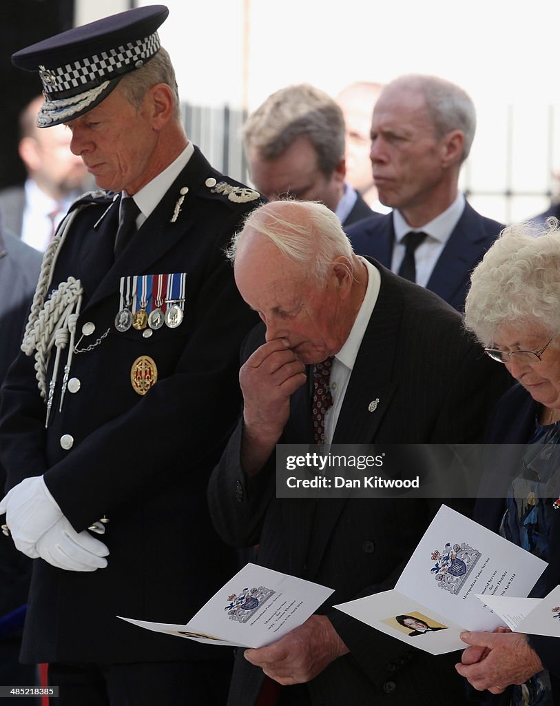 Memorial Service To Mark The 30th Anniversary Of WPC Yvonne Fletcher Death