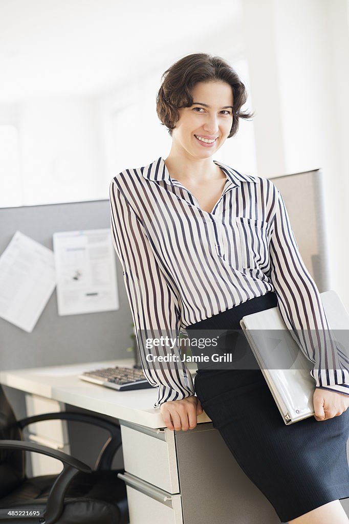 Portrait of business woman in office