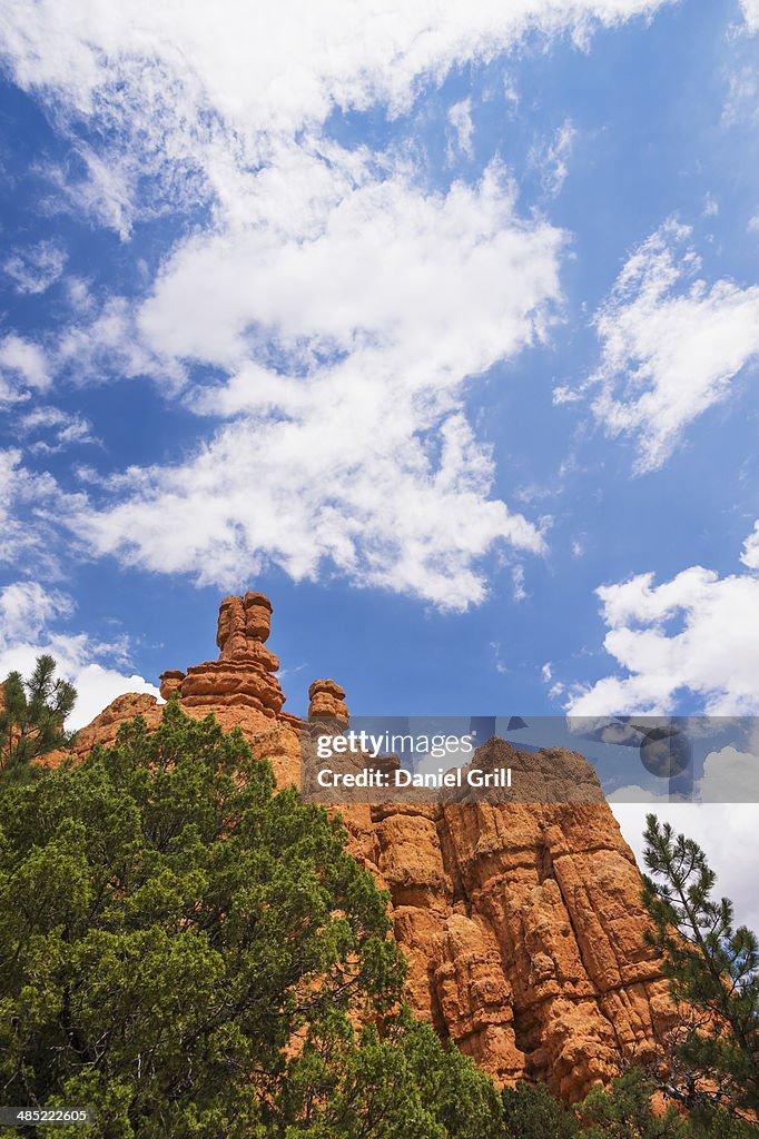 USA, Utah, Bryce Canyon, View of rock formations