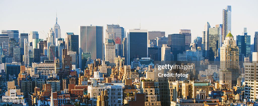 USA, New York State, New York City, City skyline