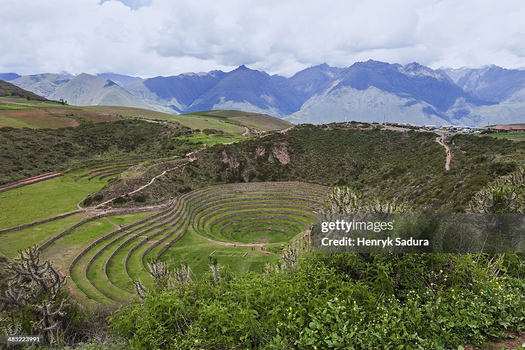 Peru, Cuzco, Moray, Incan ruins