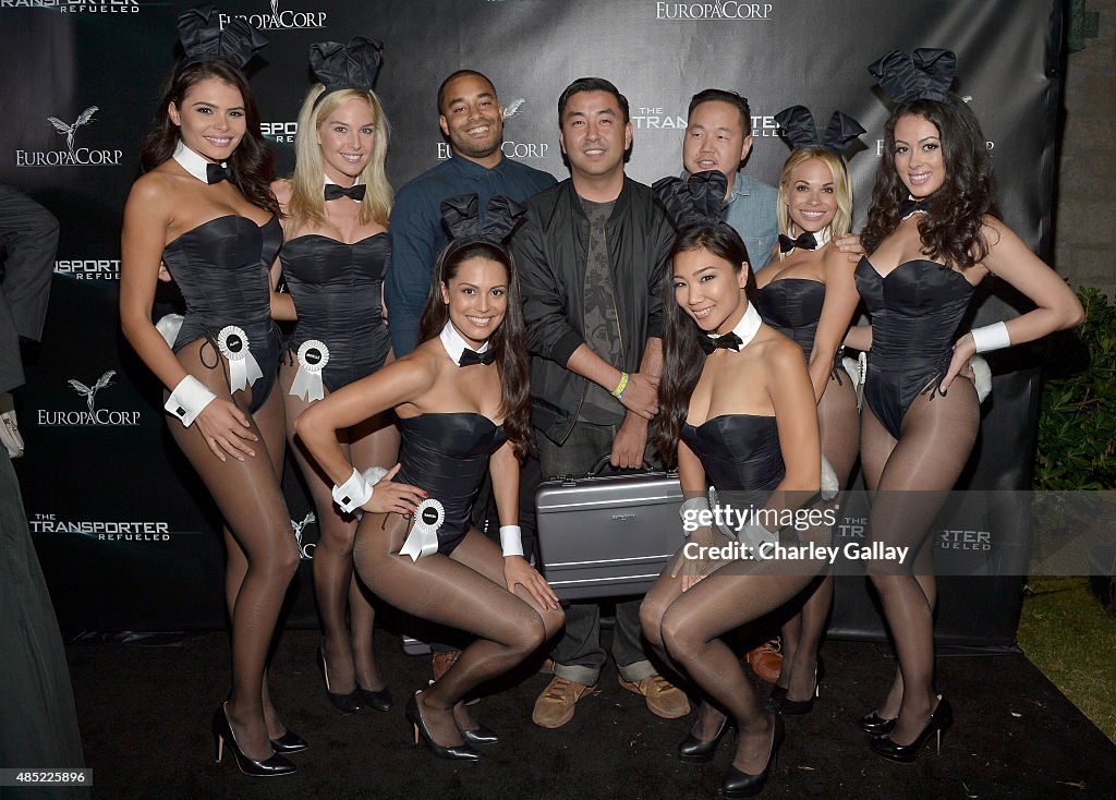 Special Screening And After-Party For EuropaCorp's 'The Transporter Refueled' Held At The Playboy Mansion