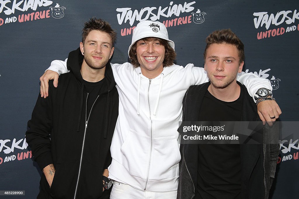 Premiere Of Awesomeness TV's "Janoskians: Untold and Untrue" - Arrivals