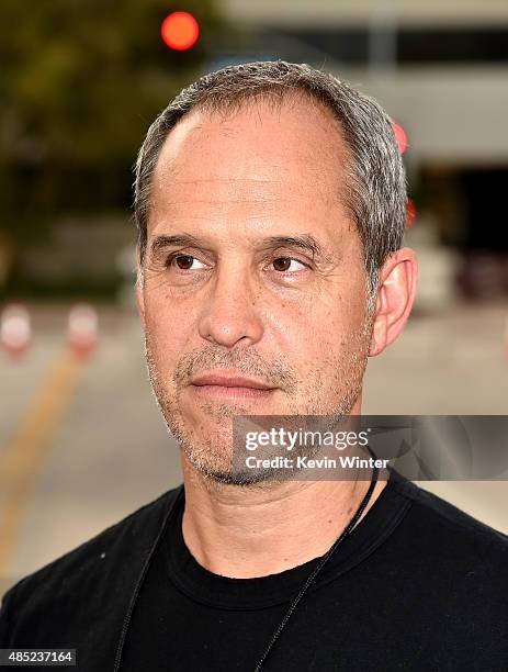 Awesomeness TV CEO Brian Robbins arrives at the premiere of Awesomeness TV's "Janoskians: Untold and Untrue" at the Bruin Theatre on August 25, 2015...