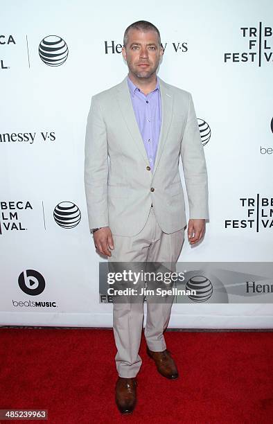 Brian Satz attends the 2014 Tribeca Film Festival Opening Night Premiere of "Time Is Illmatic" at The Beacon Theatre on April 16, 2014 in New York...