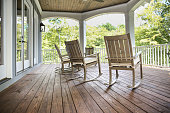 Rocking Chairs on a Southern Porch