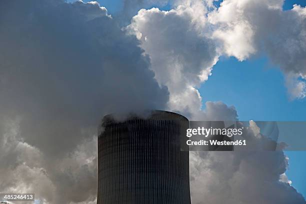 germany, north rhine-westphalia, bergheim-niederaussem, niederaussem power station - coal fired power station 個照片及圖片檔