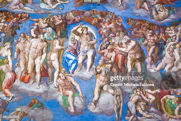 sistine chapel - chapelle sixtine photos et images de collection
