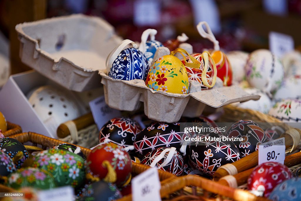 Easter Market In Prague