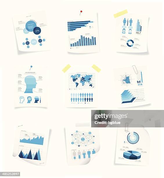 Infographic Post It Note 58 Post It Infographic High Res Illustrations - Getty Images