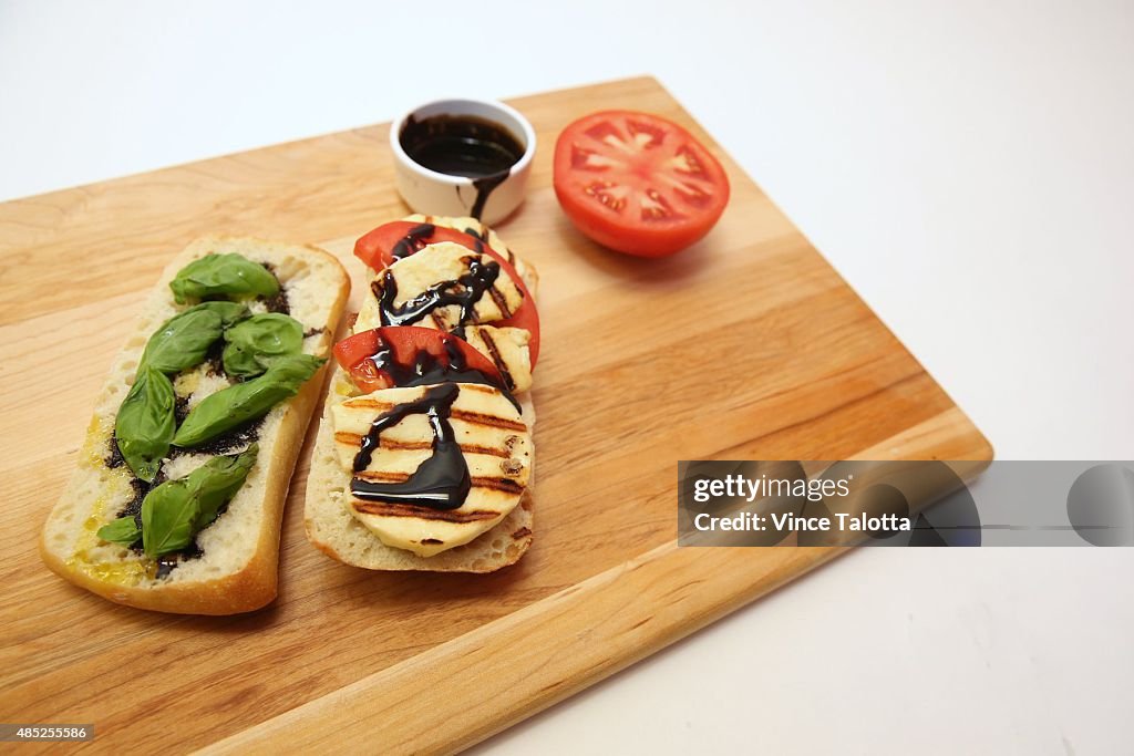 Halloumi Caprese Sandwich