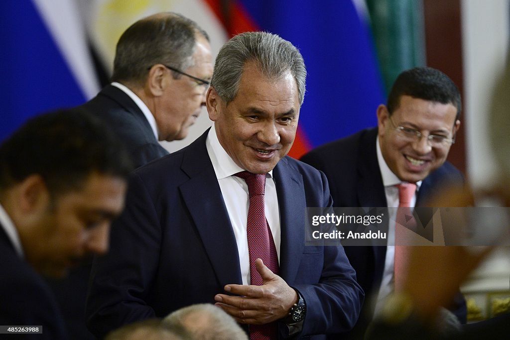 Vladimir Putin - Abdel Fattah el-Sisi meeting in Moscow