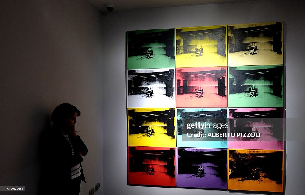 ITALY-ART-EXHIBITION-WARHOL