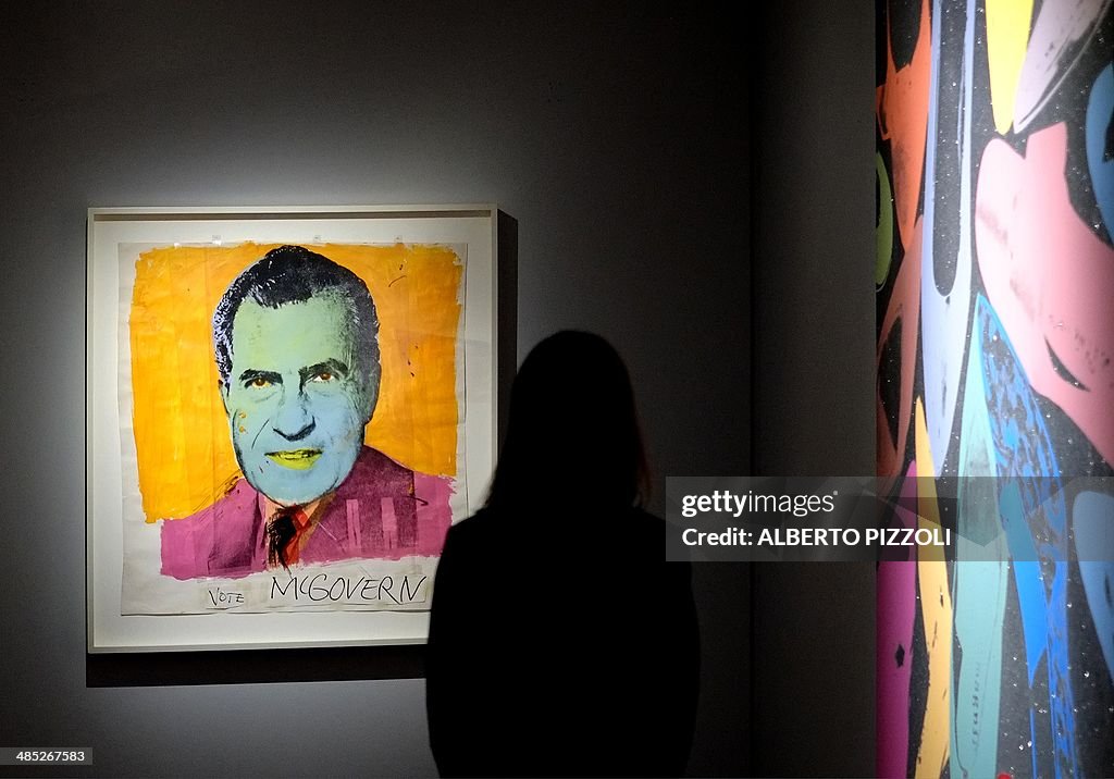 ITALY-ART-EXHIBITION-WARHOL