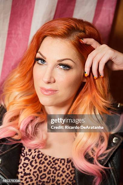 Singer and songwriter Bonnie McKee is photographed for Los Angeles Times on September 25, 2013 in Los Angeles, California. PUBLISHED IMAGE.