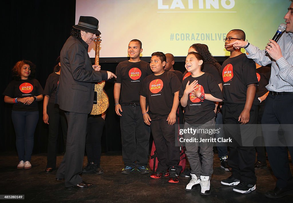 HBO Latino NYC Premiere of "Santana: De Corazon"