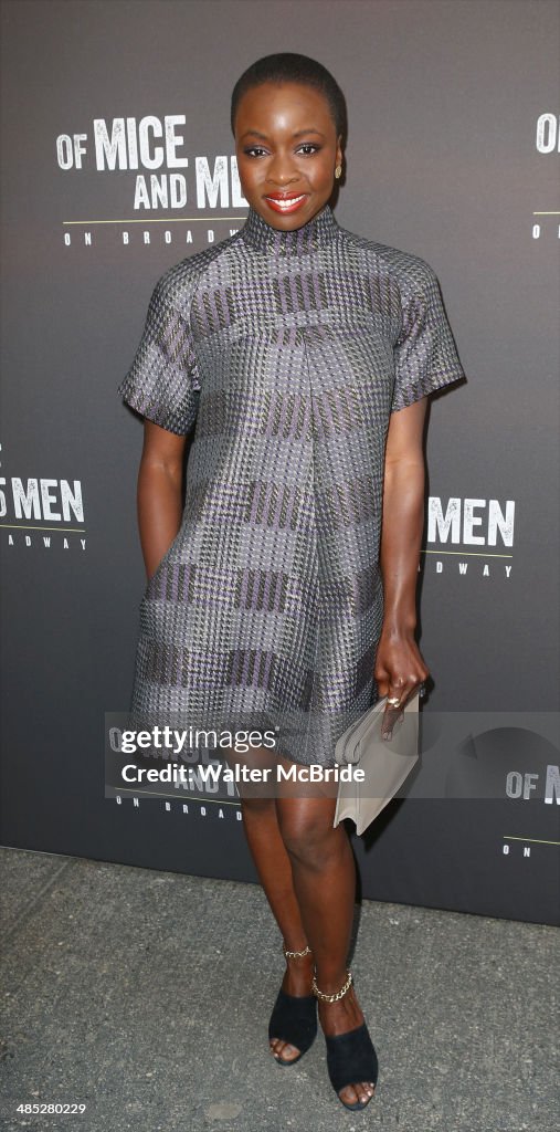 "Of Mice And Men" Broadway Opening Night - Arrivals & Curtain Call