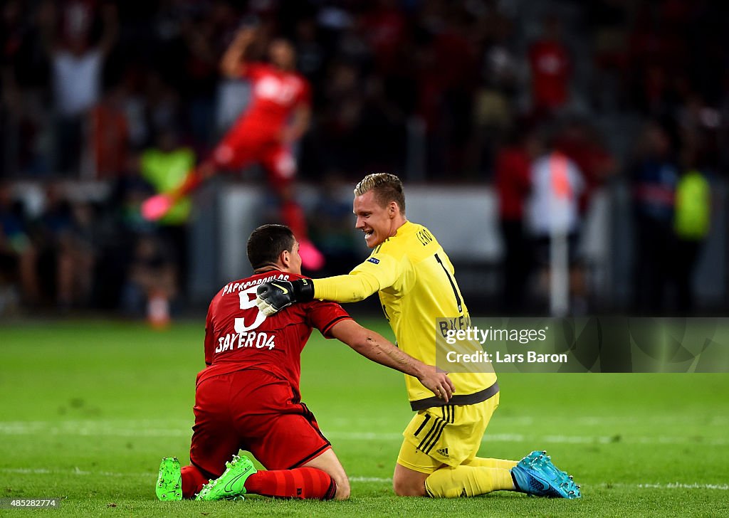 Bayer Leverkusen v SS Lazio - UEFA Champions League Qualifying Play-Offs Round: Second Leg