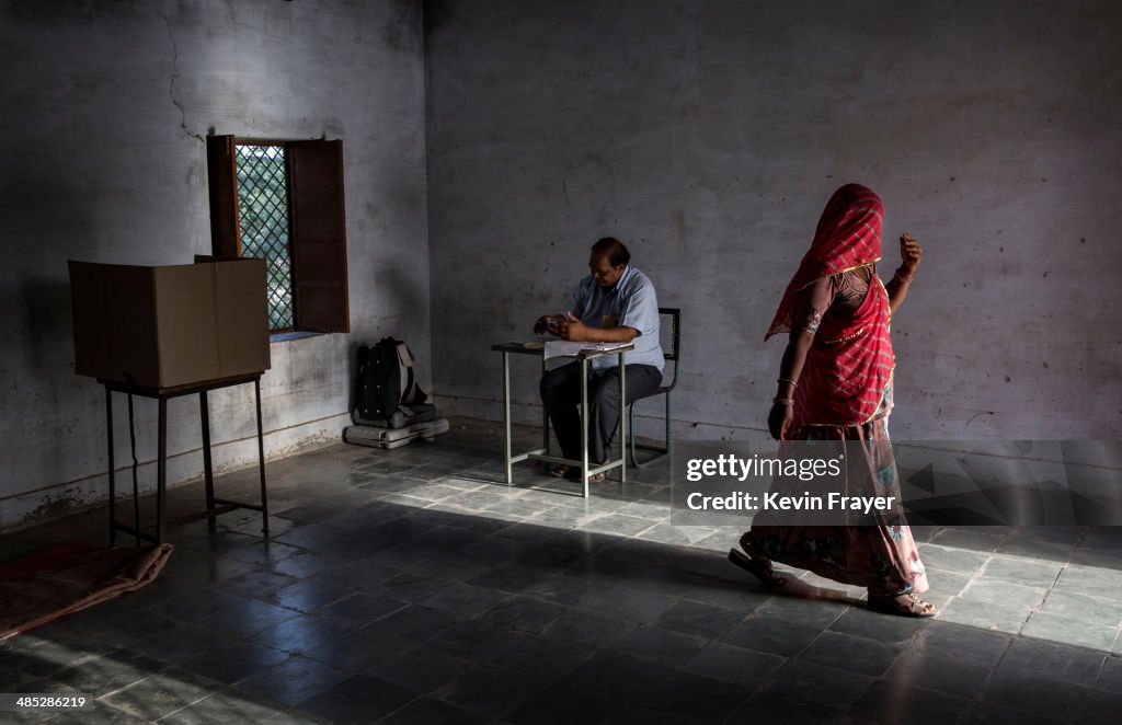 Indians Cast Votes On Biggest Polling Day