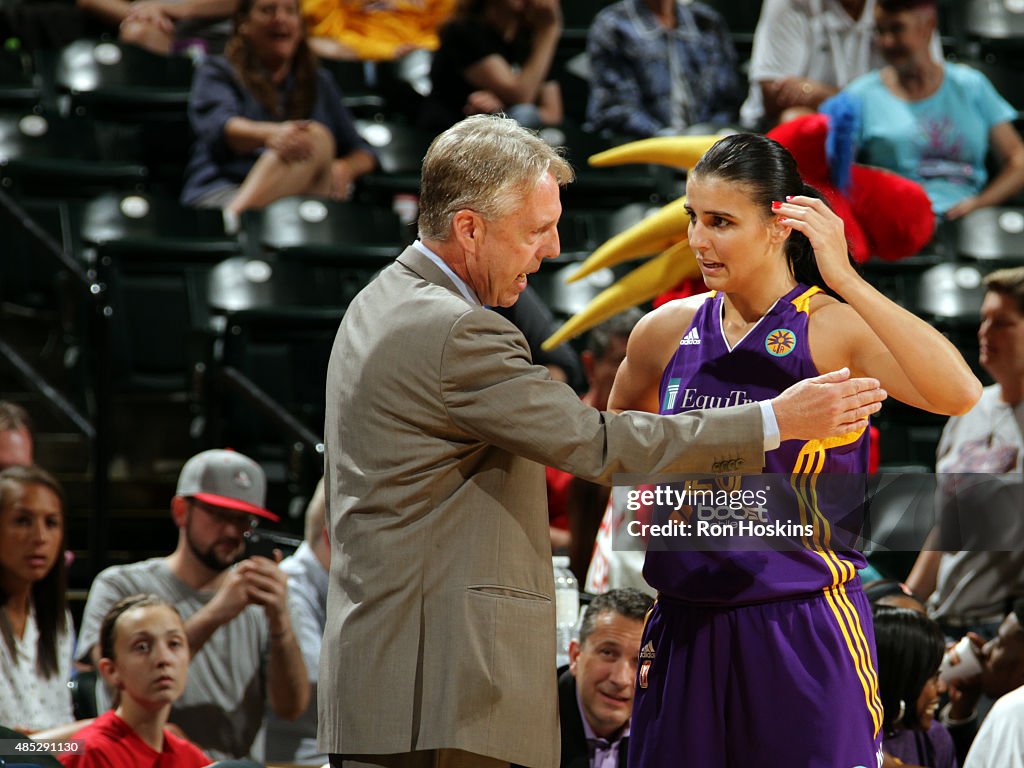 Los Angeles Sparks v Indiana Fever