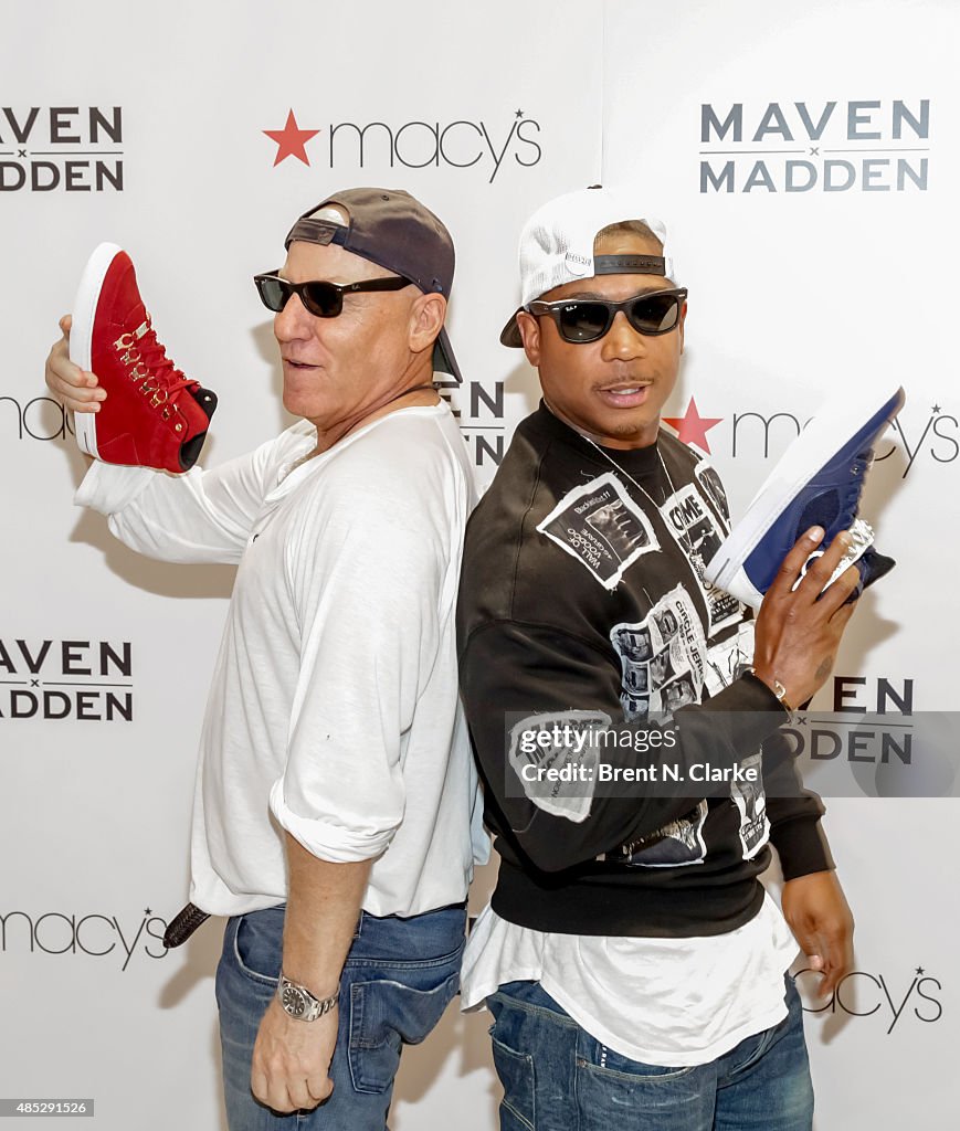 Ja Rule & Steve Madden Release Maven x Madden Men's Collection At Macy's Herald Square