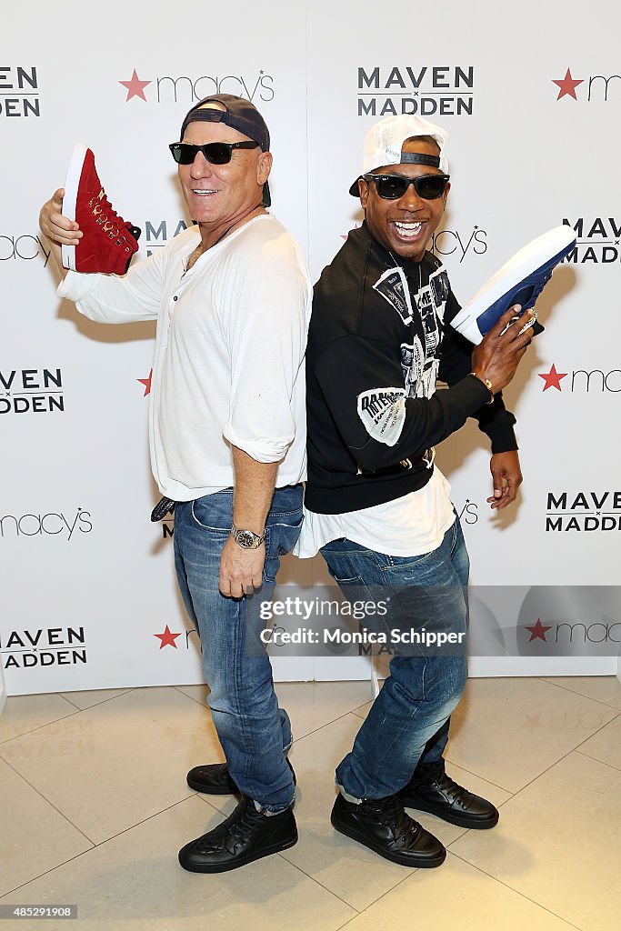 Ja Rule & Steve Madden Release Maven x Madden Men's Collection At Macy's Herald Square