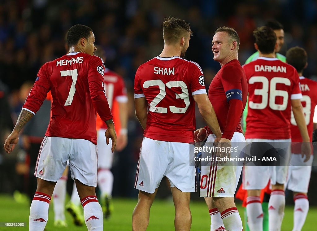 Club Brugge v Manchester United - UEFA Champions League: Qualifying Round Play Off Second Leg