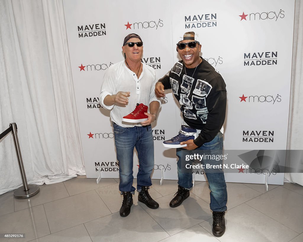 Ja Rule & Steve Madden Release Maven x Madden Men's Collection At Macy's Herald Square