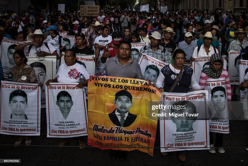 Protest for Ayotzinapa's Missing Students