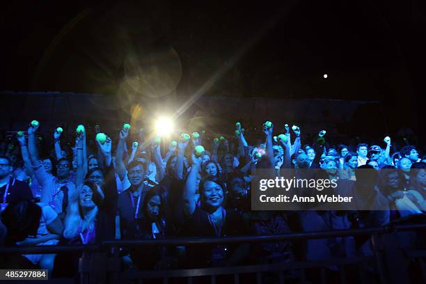 General view of the atmosphere during Rally On The River presented by American Express, featuring Maria Sharapova, John Isner, Monica Puig and DJ Set...