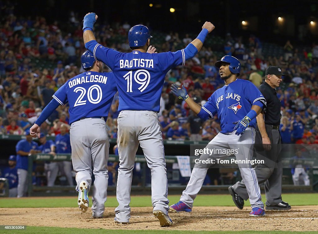 Toronto Blue Jays v Texas Rangers