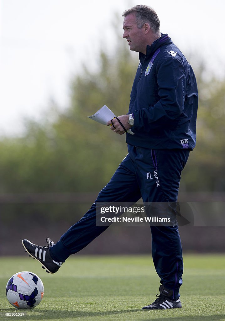 Aston Villa Training Session