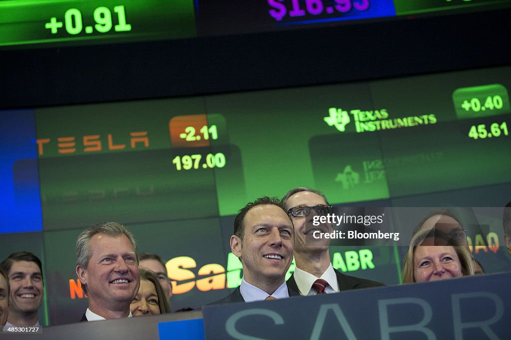 Sabre Gains in Trading Debut After Smaller-Than-Planned IPO