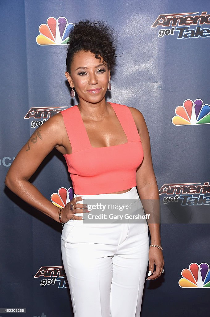 "America's Got Talent" Post-Show Red Carpet - August 26, 2015