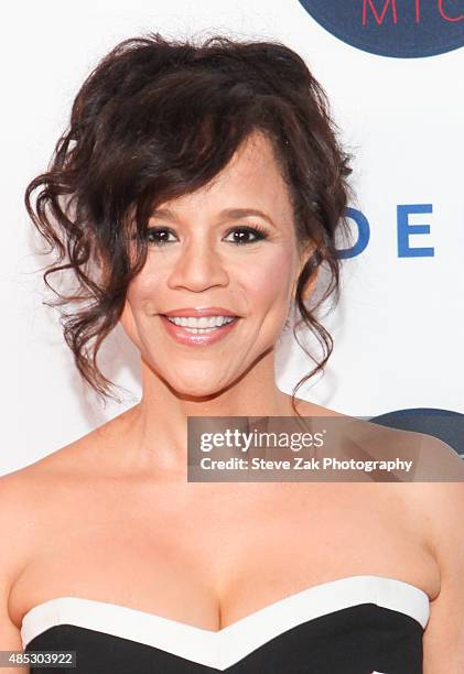 Actress Rosie Perez attends 2nd Annual Delta Open Mic at Arena on August 26, 2015 in New York City.