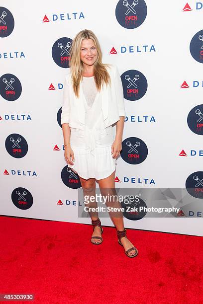 Actress Ali Larter attends 2nd Annual Delta Open Mic at Arena on August 26, 2015 in New York City.
