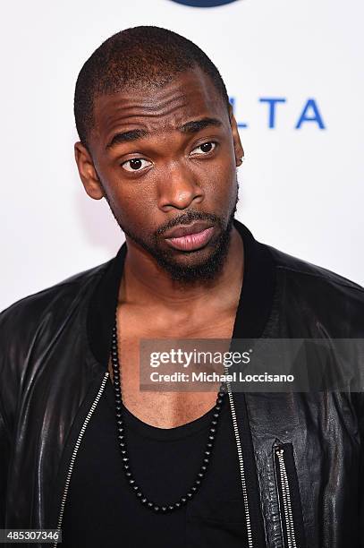 Jay Pharaoh attends the 2nd Annual Delta OPEN Mic With Serena Williams at Arena on August 26, 2015 in New York City.