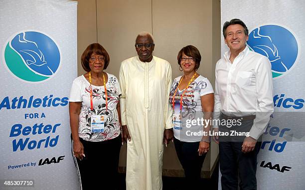 Daughter and Grand Daughter of Jesse Owens meet IAAF President Diack as Jesse Owens Foundation partners with IAAF Athletics for a Better World - IAAF...