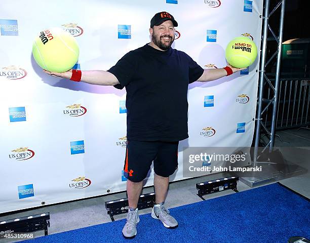 Actor Kevin james attends 2015 American Express Rally On the River at Pier 97 on August 26, 2015 in New York City.