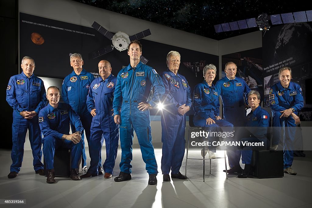 French Astronauts Portrait