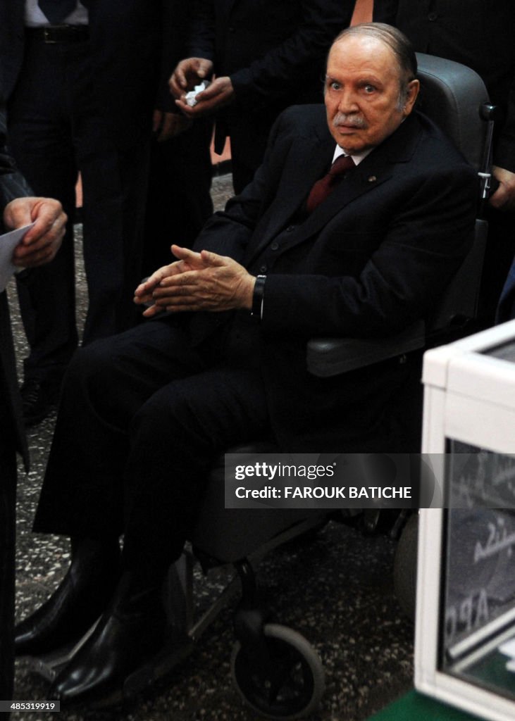 ALGERIA-VOTE-BOUTEFLIKA