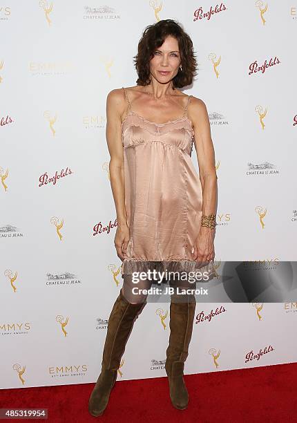 Stacy Haiduk arrives at the Television Academy hosts cocktail reception to celebrate Daytime Programming Peer Group held at Montage Beverly Hills on...