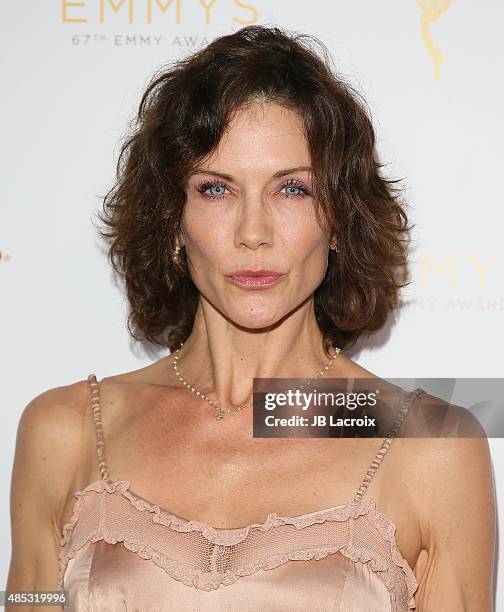 Stacy Haiduk arrives at the Television Academy hosts cocktail reception to celebrate Daytime Programming Peer Group held at Montage Beverly Hills on...