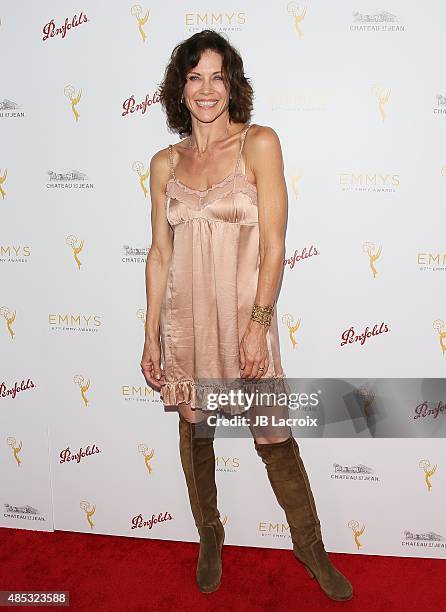 Stacy Haiduk arrives at the Television Academy hosts cocktail reception to celebrate Daytime Programming Peer Group held at Montage Beverly Hills on...