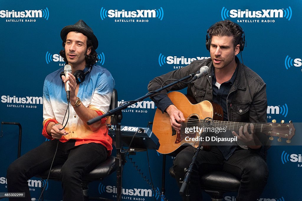 Celebrities Visit SiriusXM Studios - April 17, 2014